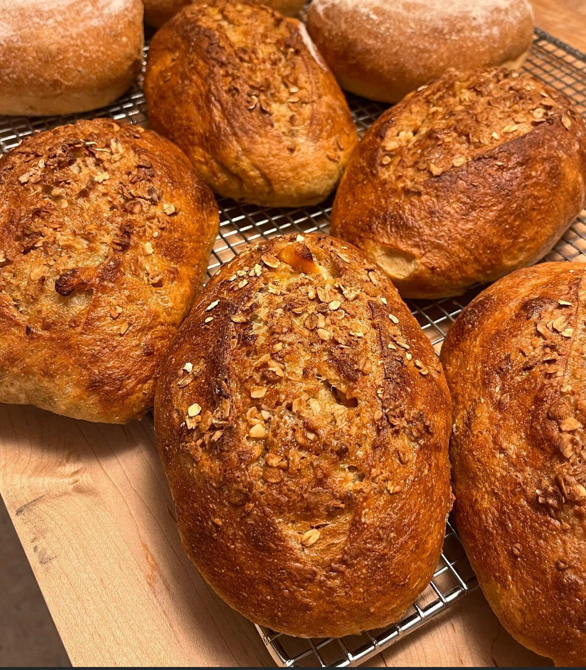 Mango Crumble Bread
