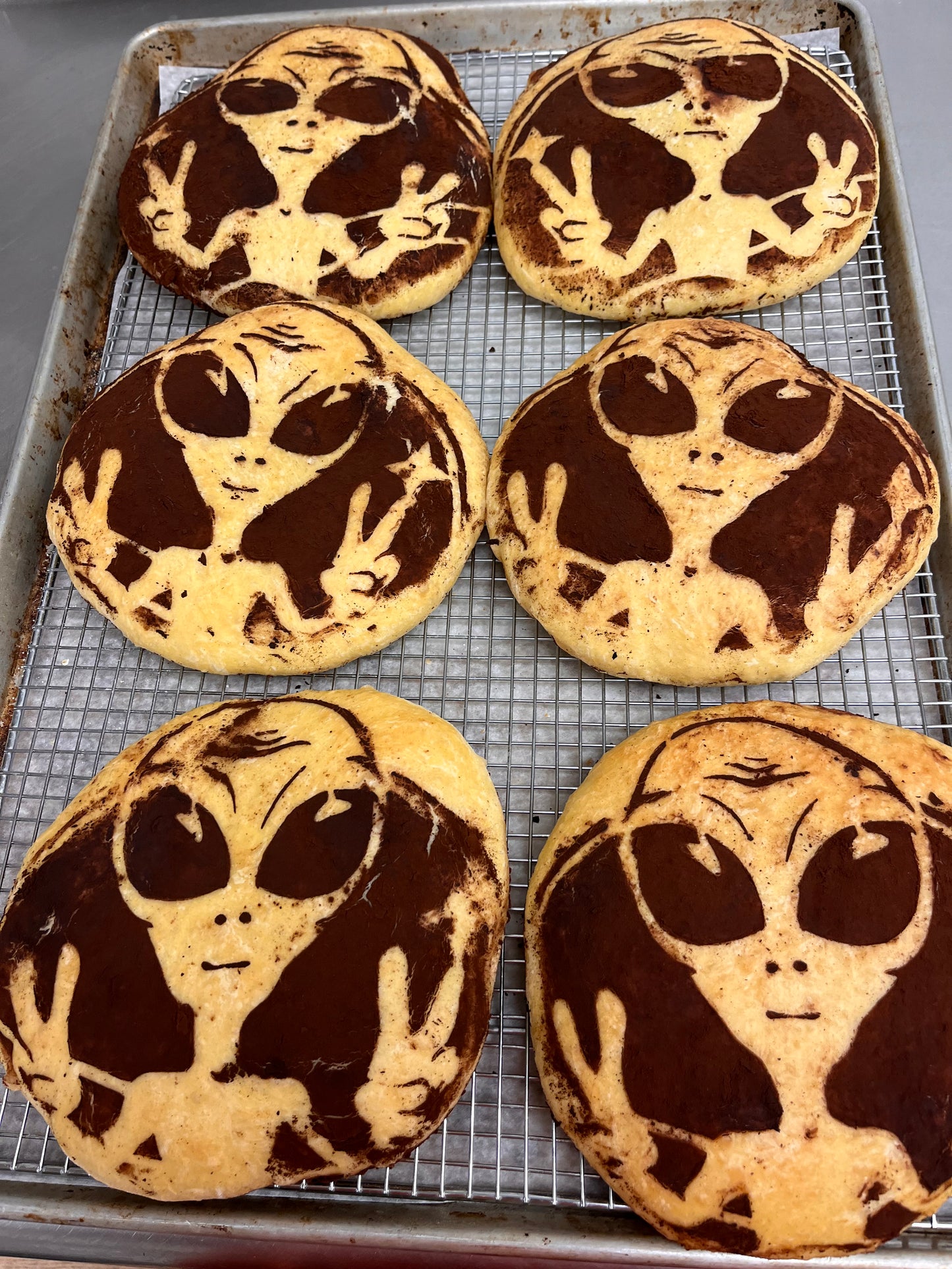 Martian Dessert Pizza Shell