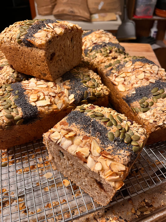 Cherry Granola Bread (Half Loaf)