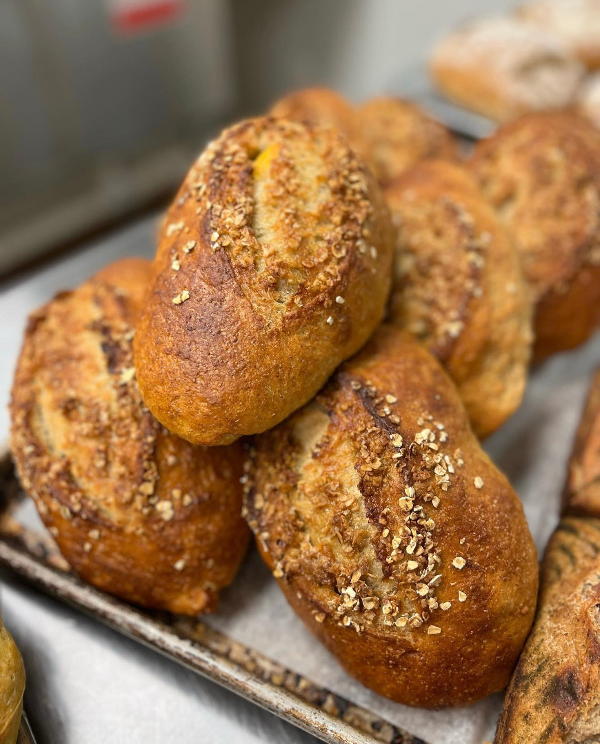 Mango Crumble Bread
