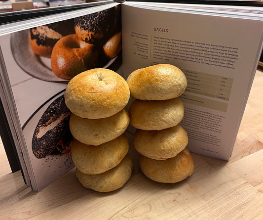 Sourdough Bagels