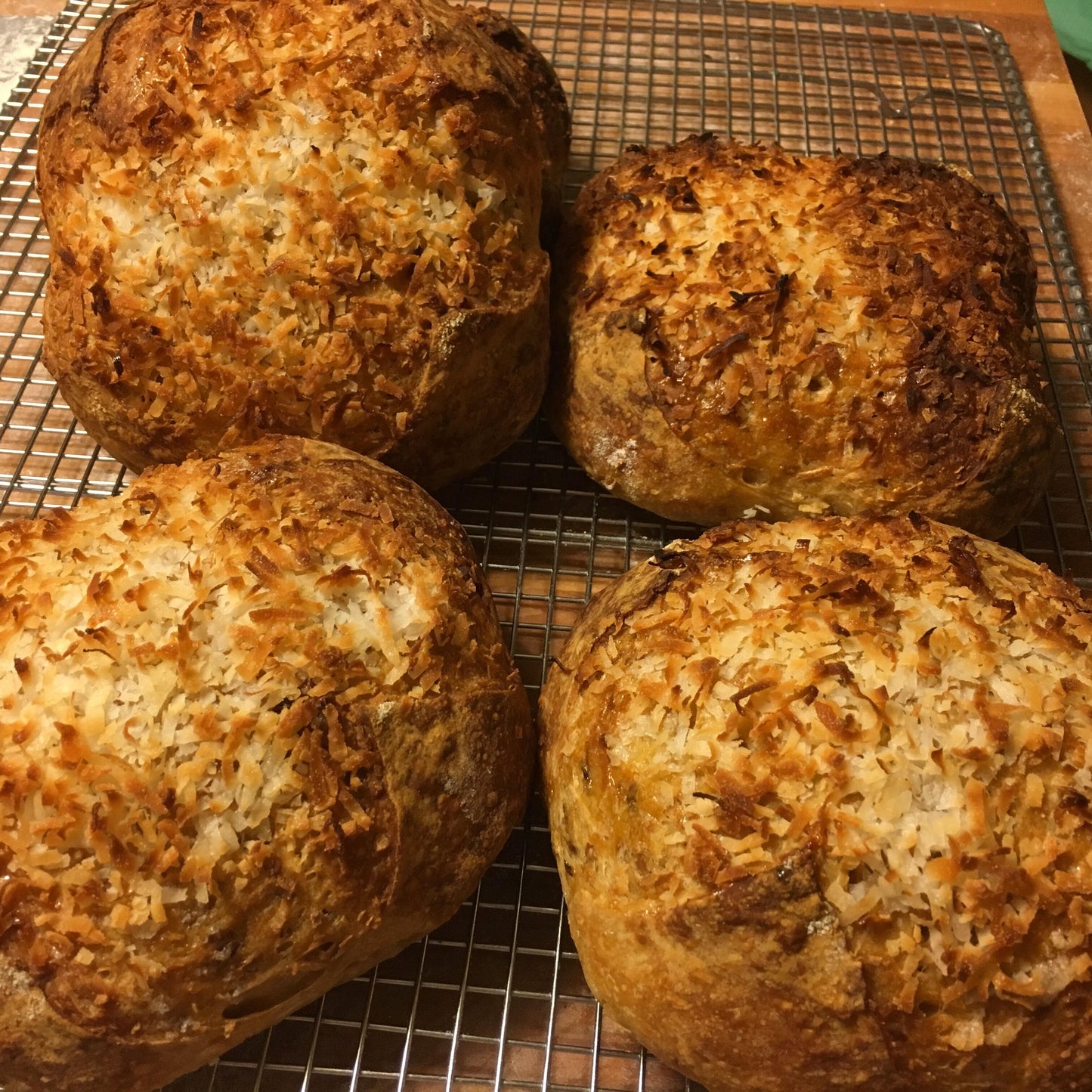 Don't Cry Over Spelt Coconut (Coconut Bread)