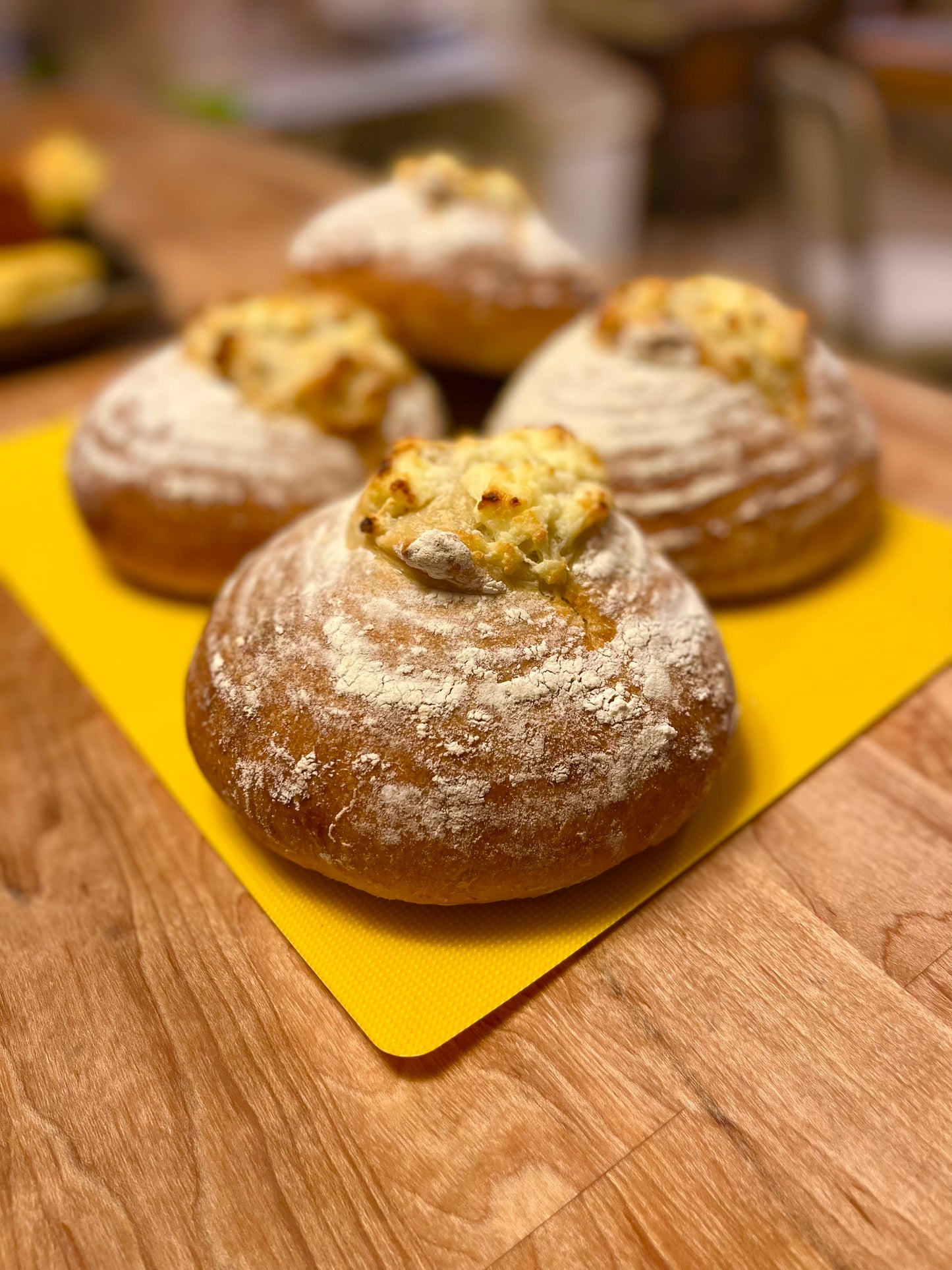 The Blessed Cheesemakers' Ricotta Blossom Bread